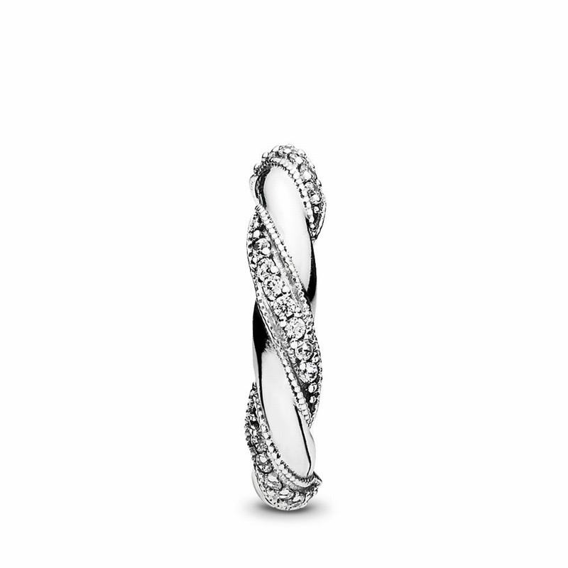 Pandora Australia Dreams of Love Stackable Ring - Sterling Silver | YAEMCT123